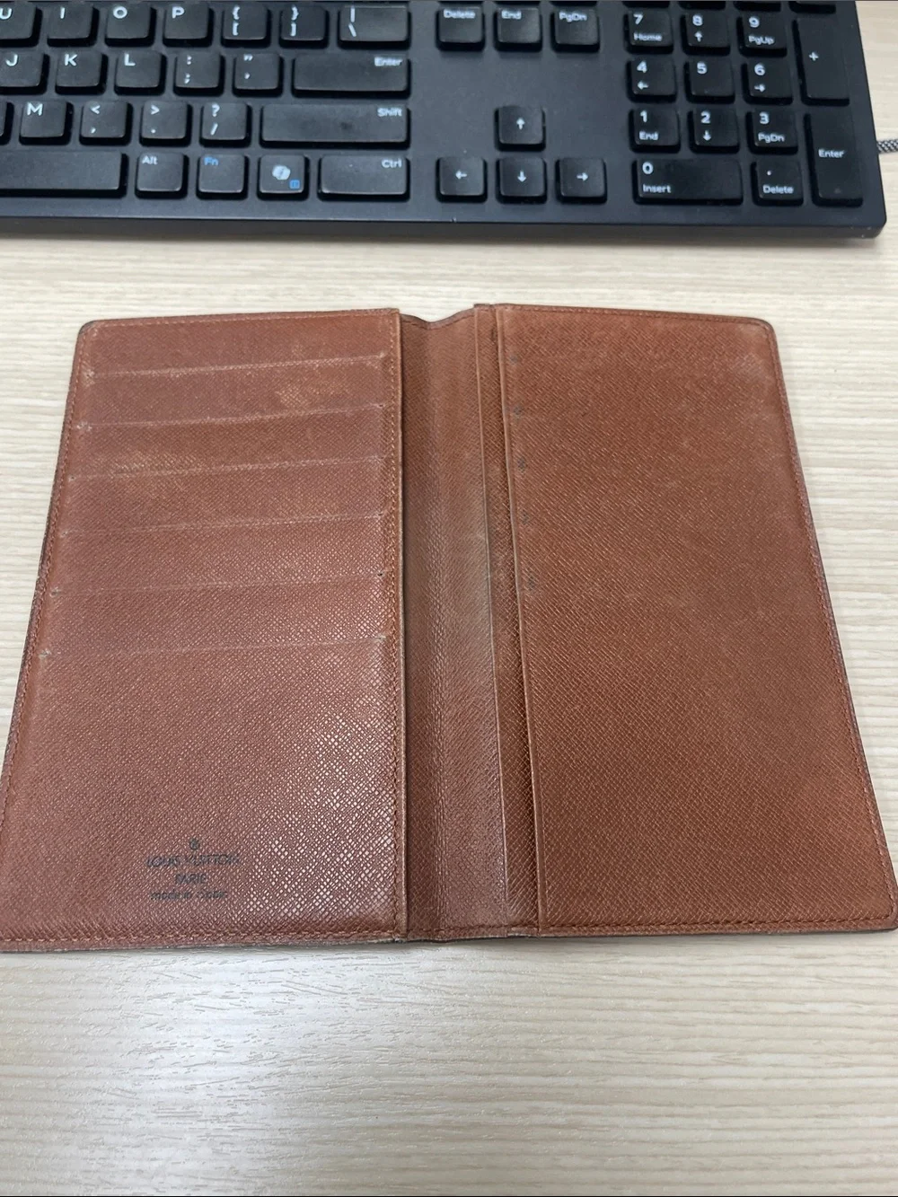Louis Vuitton Vintage Monogram Card /Passport Holder EUC With COA